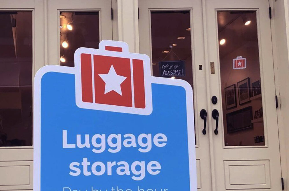 'Luggage Hero' Allows Quickly Drop Off Baggage & Pick When Convenient