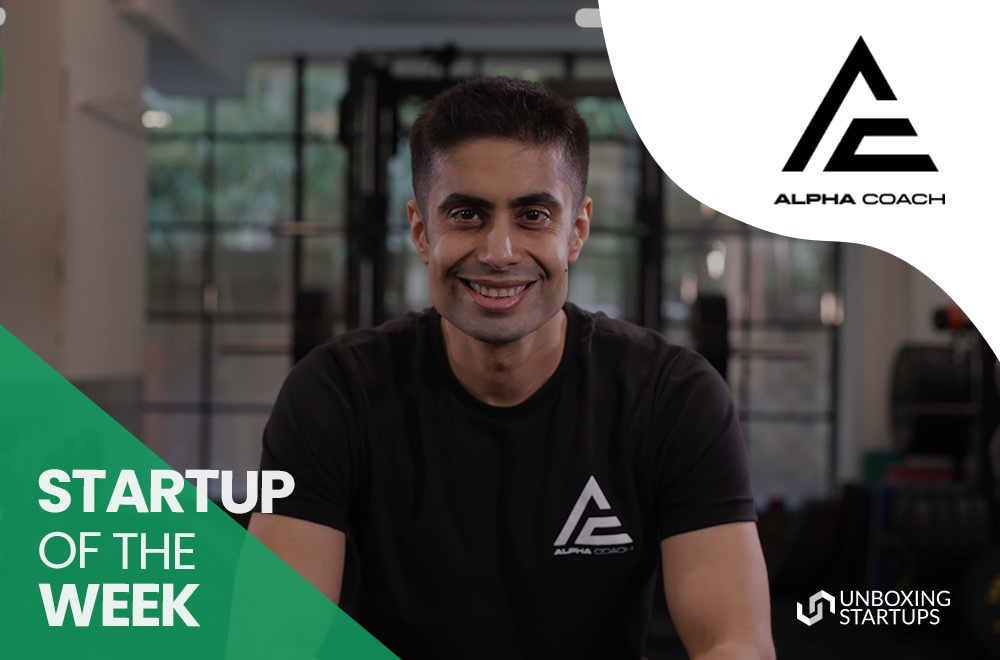 Startup Of The Week - Alpha Coach Alpha Coach - Startup Of The Week