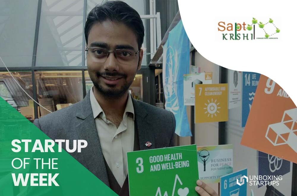 Startup of the week_Blog_30-3-2021 Saptkrishi
