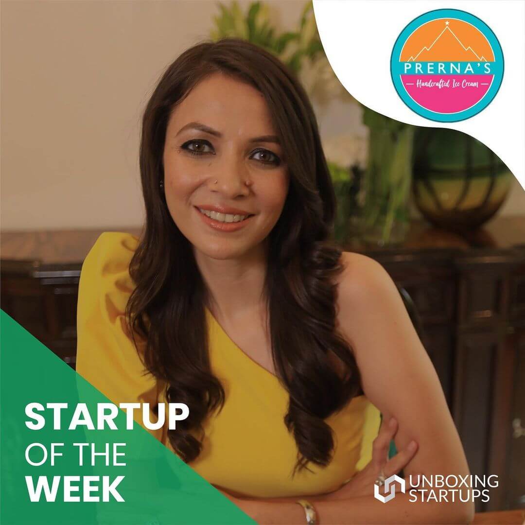 CEO of Prerna Ice Cream which is featured as startup of the week