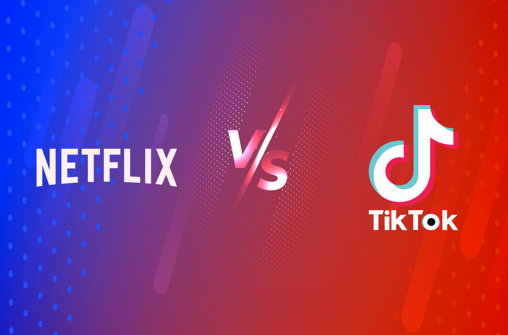 The battle between Netflix and TikTok